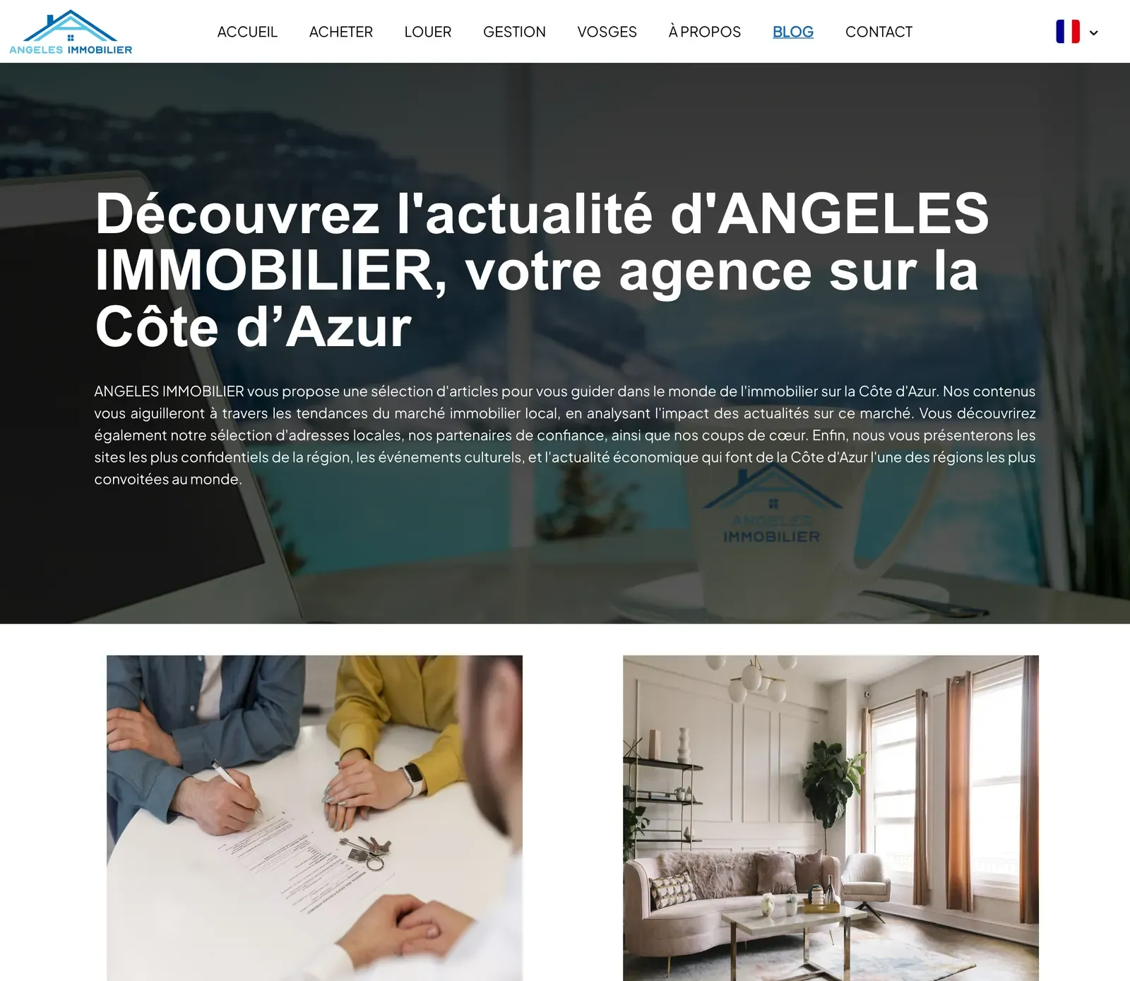The agency's blog